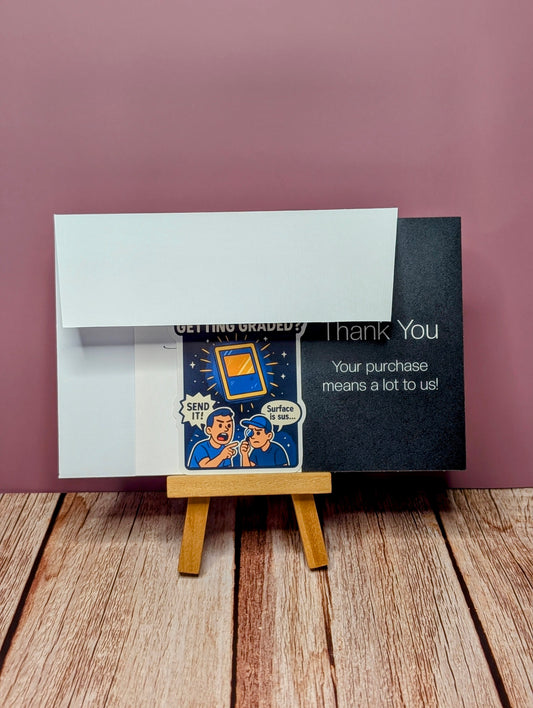 Is It Worth Getting Graded? - Collector's Dilemma - Vinyl Sticker