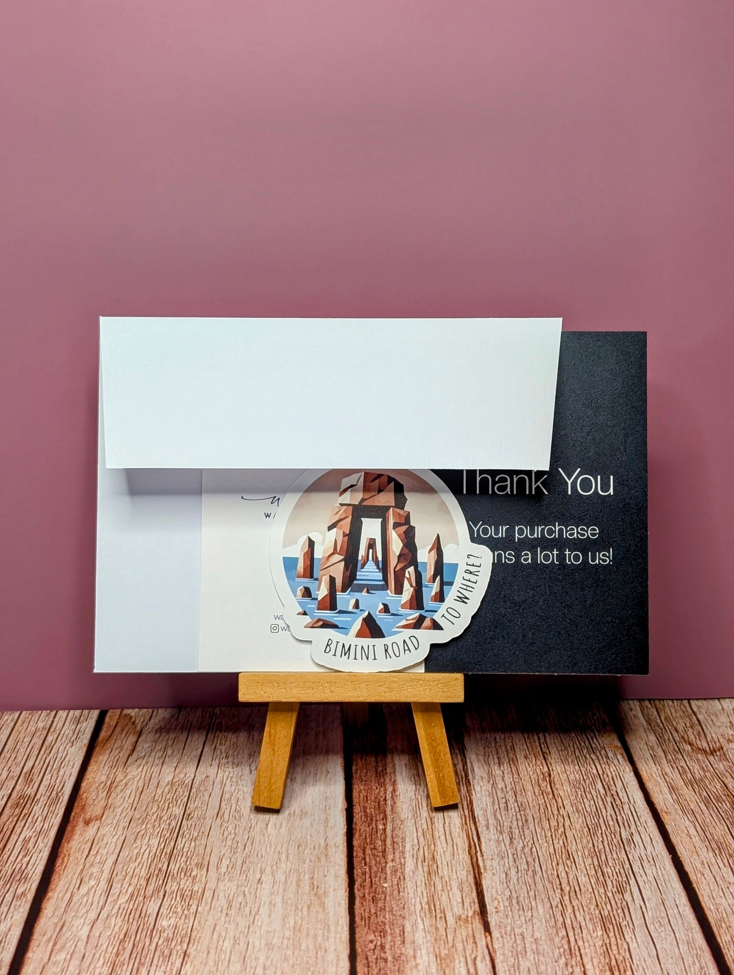 Bimini Road - To Where? - Vinyl Sticker