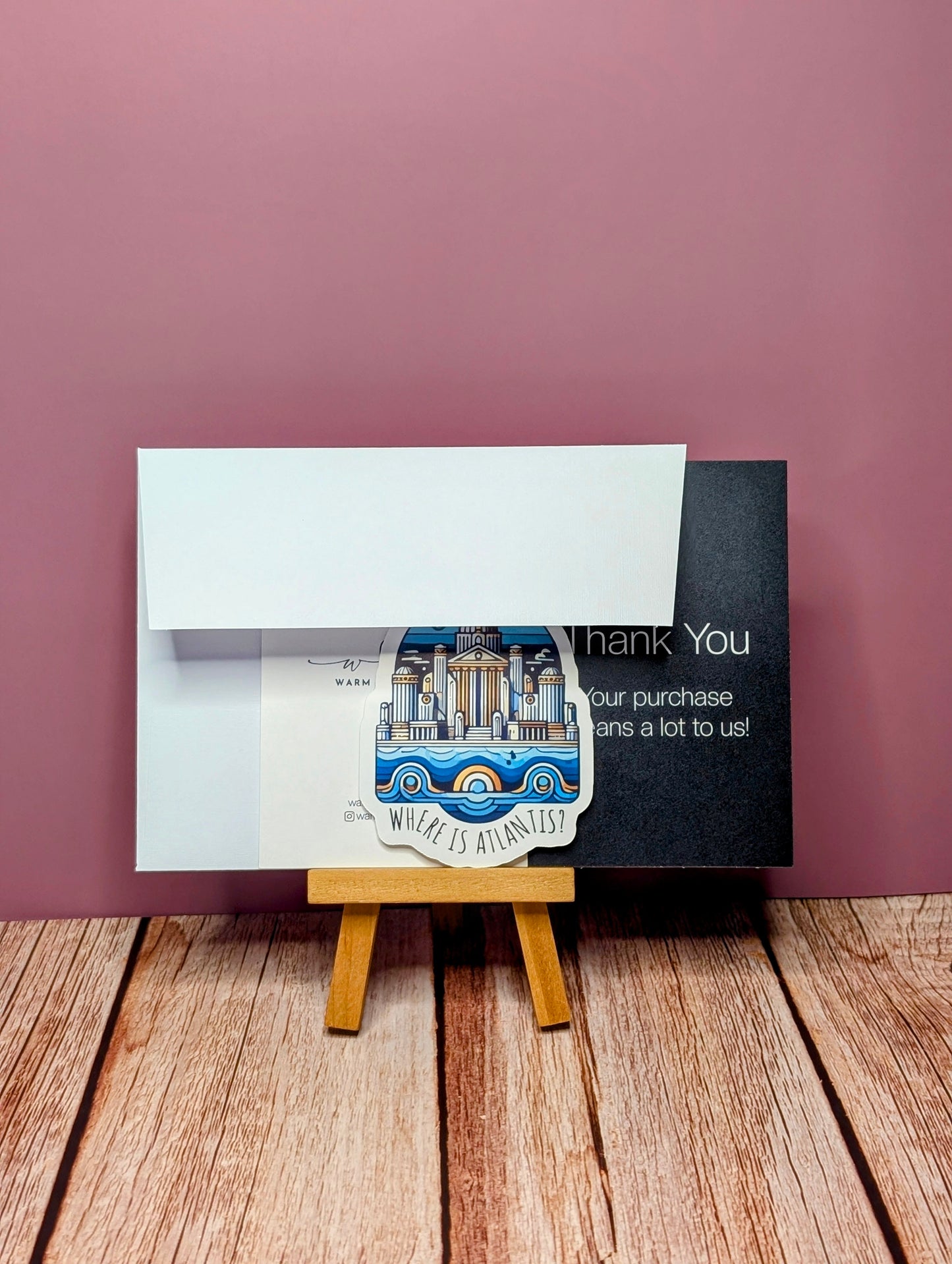 Where Is Atlantis? – Vinyl Sticker