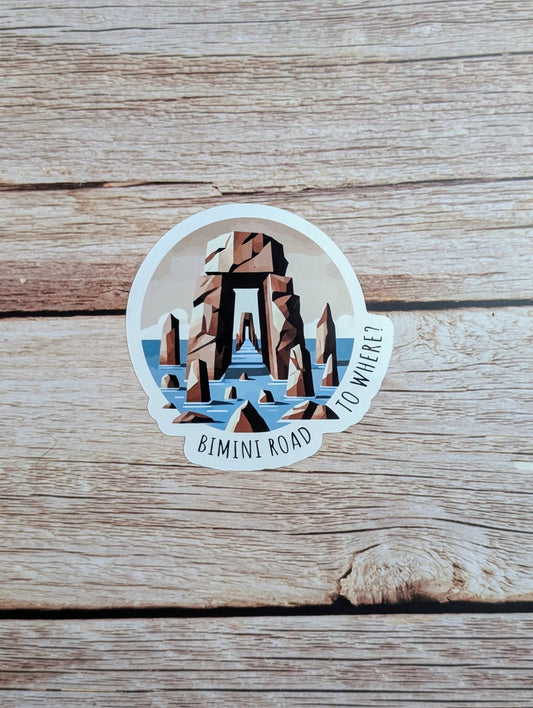 Bimini Road - To Where? - Vinyl Sticker